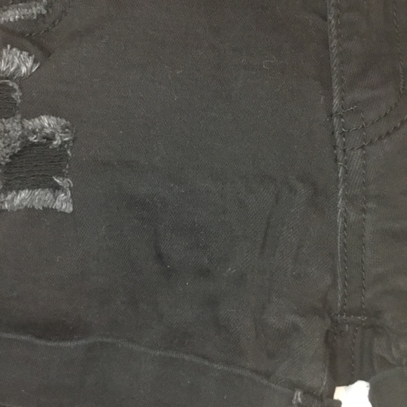 Black stretch denim Dolce and Gabbana Distressed Shorts - Size US 2/4 - Picture 7 of 9